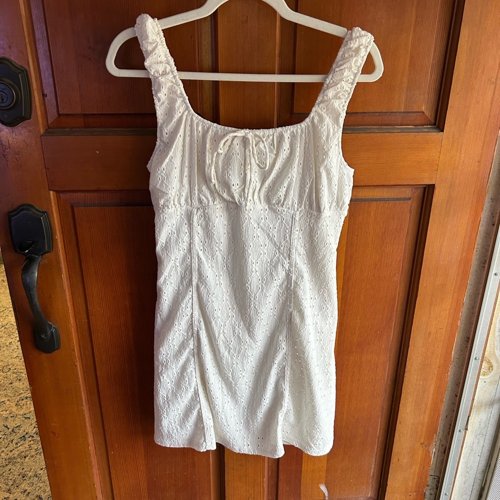 Divided by H&M White Mini Dress